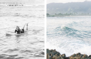 Oahu lifestyle surfing portraits