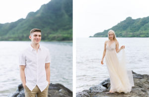 Kahana Bay couples photoshoot