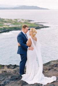 Hawaii Wedding Portraits Film Photographer